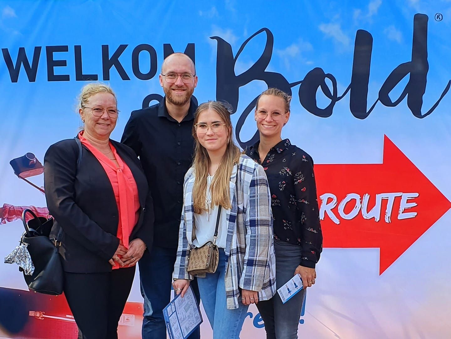 Het team van Vroom & Nobbe Opticiens